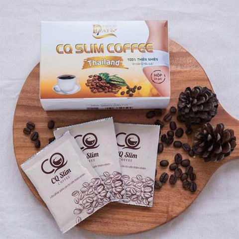 Cà Phê Giảm Cân CQ Slim Coffee, Hộp 10 gói