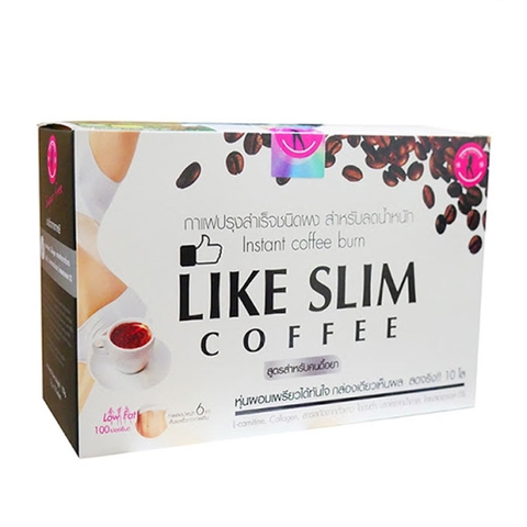 Cà phê giảm cân Like Slim Coffee, Hộp 10 gói