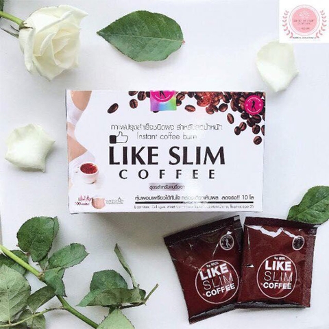 Cà phê giảm cân Like Slim Coffee, Hộp 10 gói
