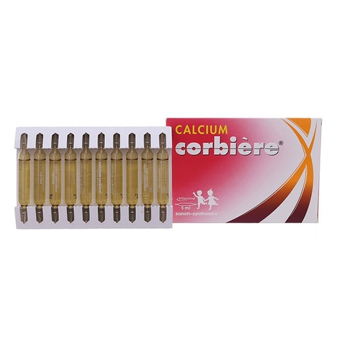 Calcium Corbiere 5ml, Hộp 30 ống