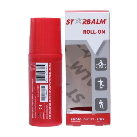 Chai lăn làm nóng Starbalm Roll-On Warm, Chai 75ml