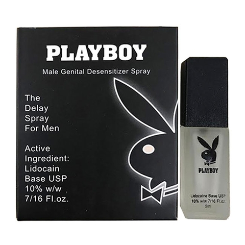 Chai xịt Playboy chống xuất tinh sớm kéo dài thời gian quan hệ, Chai 5ml