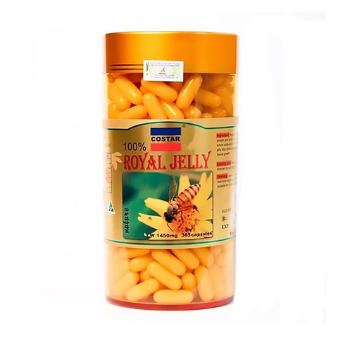 Sữa ong chúa Costar Royal Jelly 1450mg, Chai 365 viên