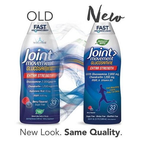 Glucosamine Dạng Nước Nature's Way Joint Movement Glucosamine, Chai 1000ml