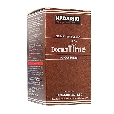 Hadariki Double Time tăng cường sinh lý, Hộp 90 viên