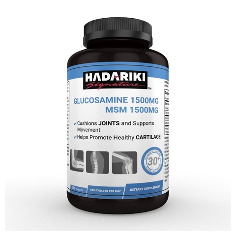 Hadariki Glucosamine 1500mg MSM 1500mg, Chai 150 viên