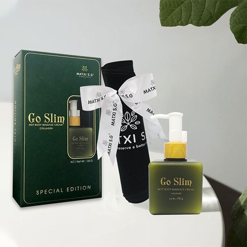 Kem tan mỡ Go Slim, Lọ 150g