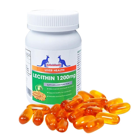 Mầm đậu nành AugoldHealth Lecithin 1200mg, Hộp 100 viên