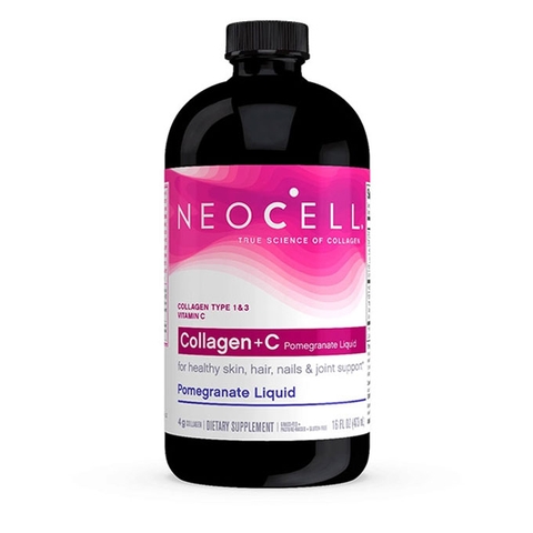 Collagen trái lựu Neocell Collagen +C Pomegranate Liquid