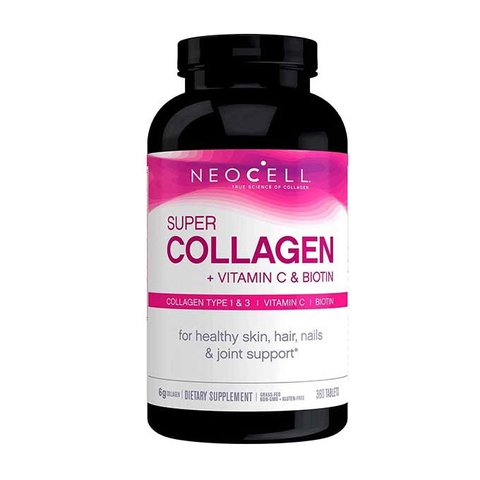 NeoCell Super Collagen +C Type 1&3, Chai 360 viên