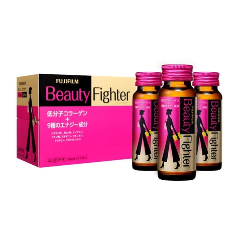 Nước uống đẹp da Fujifilm Beauty Fighter Collagen, Hộp 10 chai
