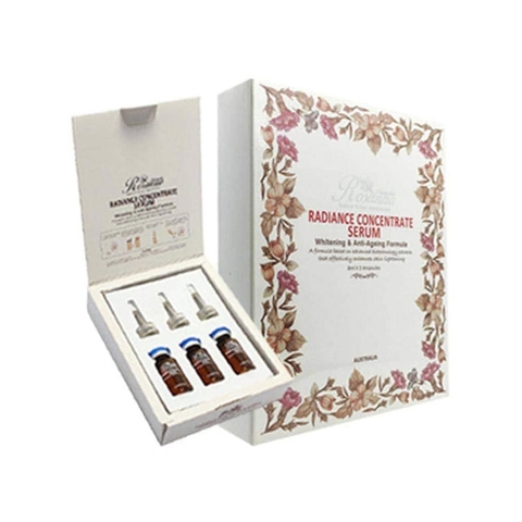 Tinh chất nhau thai cừu Rosanna Radiance Concentrate, Hộp 3 lọ x 8ml