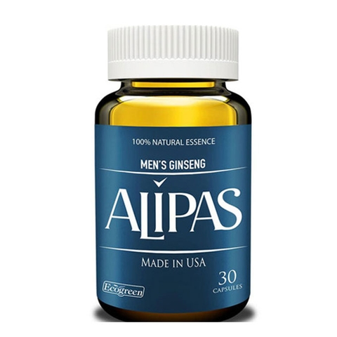 Viên uống Sâm Alipas New, Hộp 30 viên