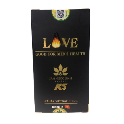 Sâm Ngọc Linh Love For Men, Hộp 30 viên