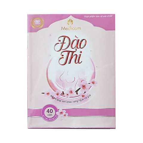 Săn chắc căng tròn vòng một Đào Thi, Hộp 40 viên