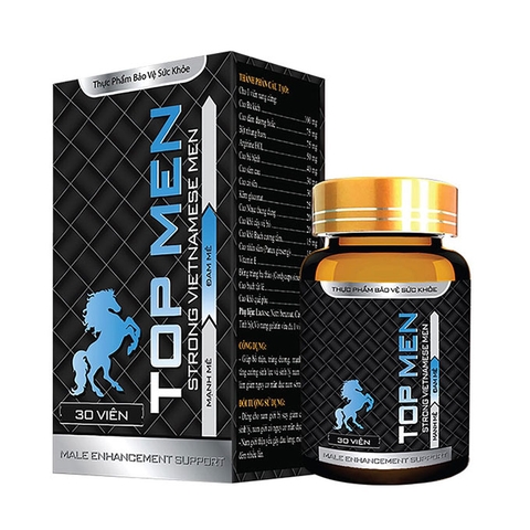 Top Men hỗ trợ sinh lý nam, Hộp 30 viên