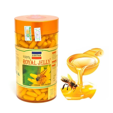 Sữa ong chúa Costar Royal Jelly 1450mg, Chai 365 viên