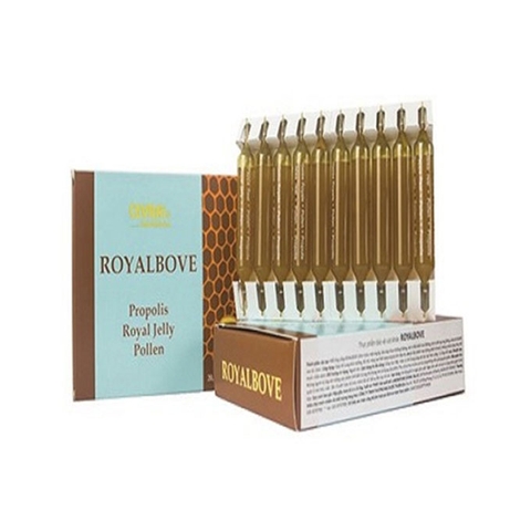 Sữa ong chúa ROYALBOVE, Hộp 20 ống