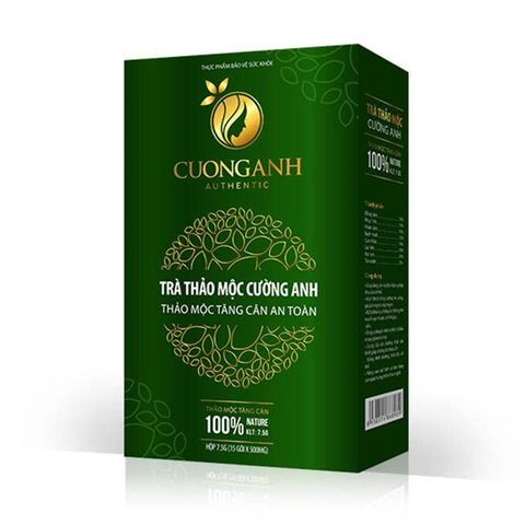 Trà tăng cân thảo mộc Cường Anh