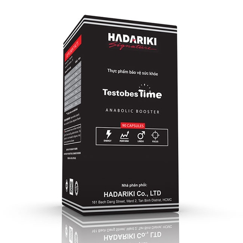 Hadariki TestobesTime tăng cường sinh lý, Hộp 90 viên