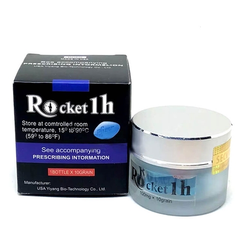 Rocket 1H USA tăng cường sinh lý nam mạnh mẽ, Hộp 10 Viên