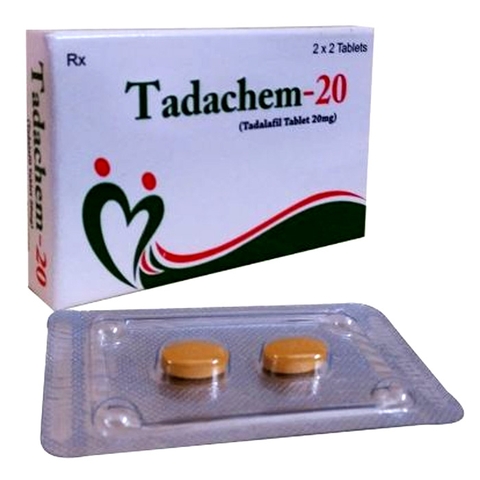 Thuốc cường dương Tadachem 20 mg, Hộp 4 viên