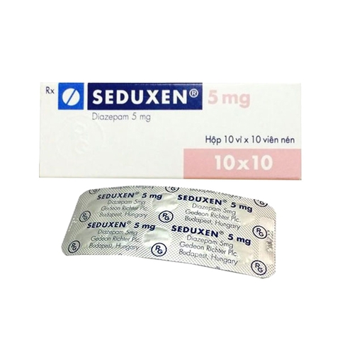 Thuốc ngủ Seduxen 5mg chính hãng Hungary cực mạnh
