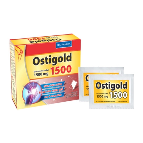 Viên uống Ostigold 1500mg DHG, Hộp 24 gói