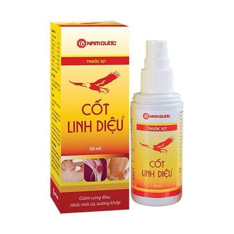 Thuốc xịt Cốt Linh Diệu Nam Dược, Chai 50 ml