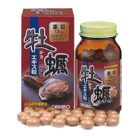 Tinh chất hàu tươi Orihiro Nhật Bản, Hộp 120 viên