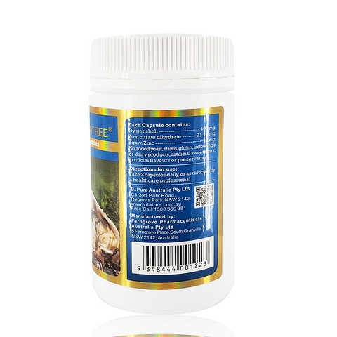 Tinh chất hàu Vitatree Oyster Extract, Hộp 90 viên