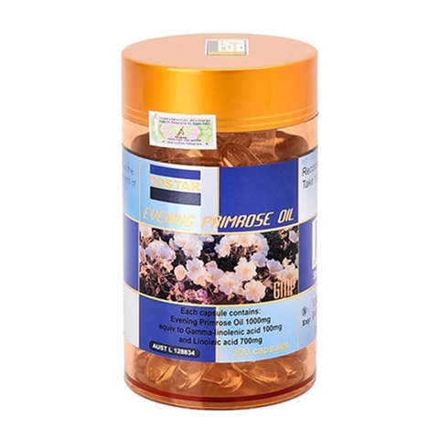 Tinh dầu hoa anh thảo Costar Evening Primrose Oil 1000mg, Hộp 100 viên