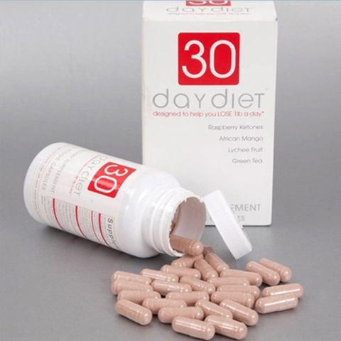 Viên uống giảm cân 30 Day Diet, Hộp 60 viên