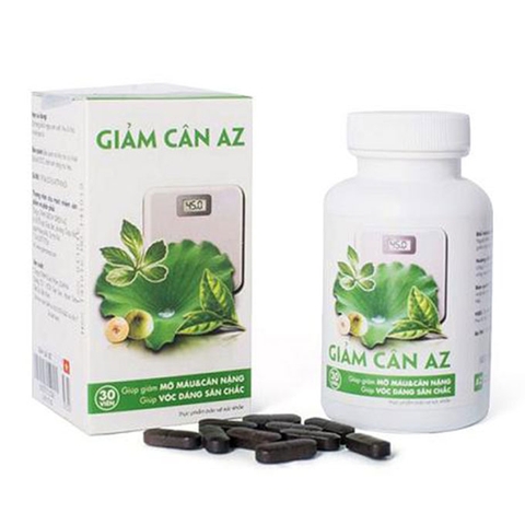 Viên uống giảm cân AZ, Hộp 30 viên
