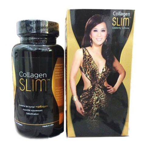 Viên uống giảm cân Collagen Slim USA, Hộp 30 viên