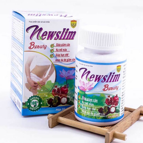 Viên uống giảm cân Newslim Beauty Học Viện Quân Y, Hộp 30 viên