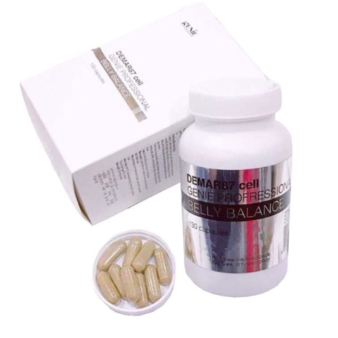 Viên uống giảm cân Demar87 Cell Genie Professional Belly Balance, Hộp 130 viên
