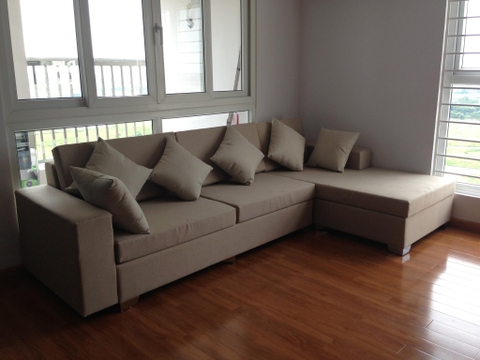 Sofa nỉ mẫu 1