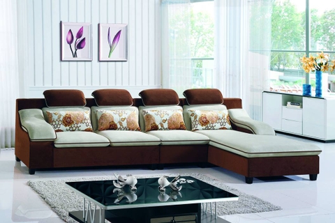 Sofa nỉ mẫu 10