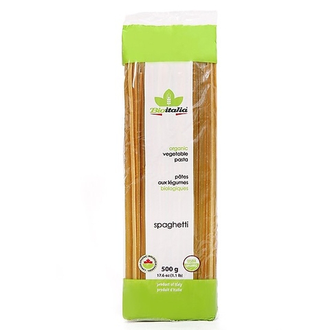 Mỳ Spaghetti rau củ Hữu cơ Bioitalia 500g