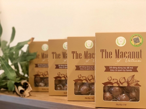 Hạt mắc ca Lâm Đồng  hộp 250g