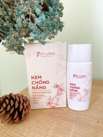 Kem chống nắng Pơ Lang SPF 50+, PA++ bảo vệ hoàn hảo cho làn da khỏe mạnh dưới ánh nắng mặt trời