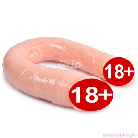 Cu Giả 2 Đầu Dương Vật Siêu Mềm - HM214