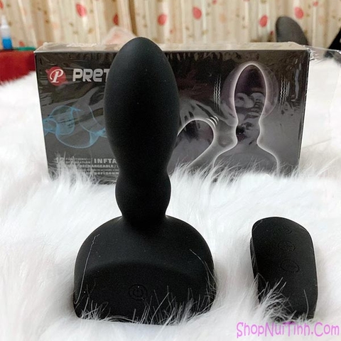 Đồ Rung Hậu Môn Bơm Hơi Điều Khiển Từ Xa Pretty Love