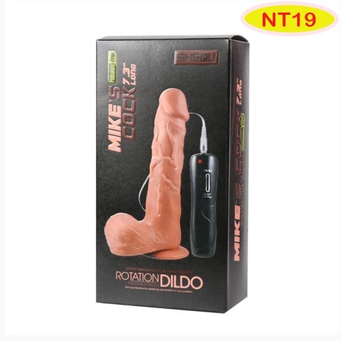 Mike Cock - Dương Vật Giả Dán Tường Giá Rẻ Có Rung NT19A