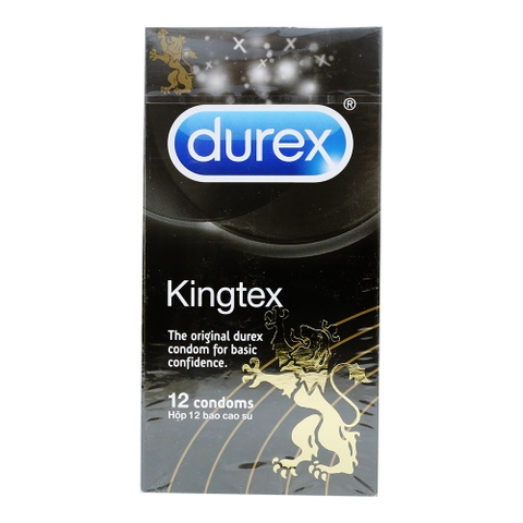 Bao cao su Durex Kingtex giá rẻ