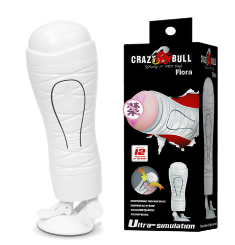 Âm đạo giả Crazy Bull Flora 12 chế độ rung