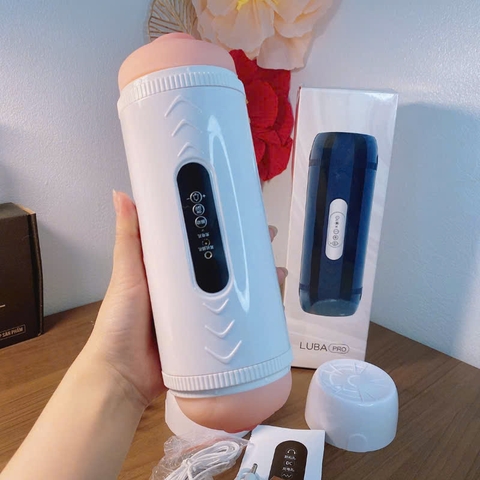 Âm đạo giả LUBA pro 2 đầu rung rên kèm tai nghe