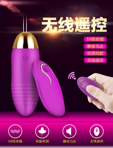 Trứng rung tình yêu Mini Safami có điều khiển