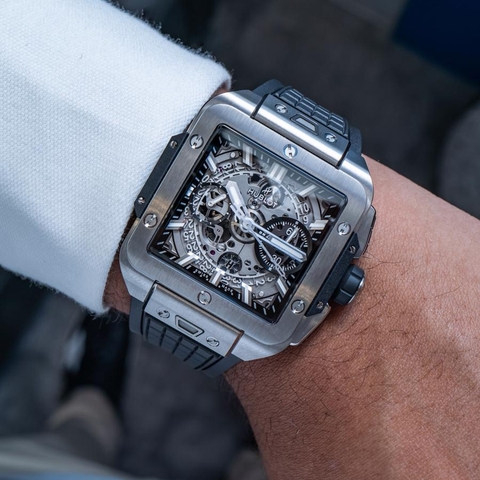 5 mẫu đồng hồ mặt vuông Square Bang Unico: sự khởi đầu mới của Hublot